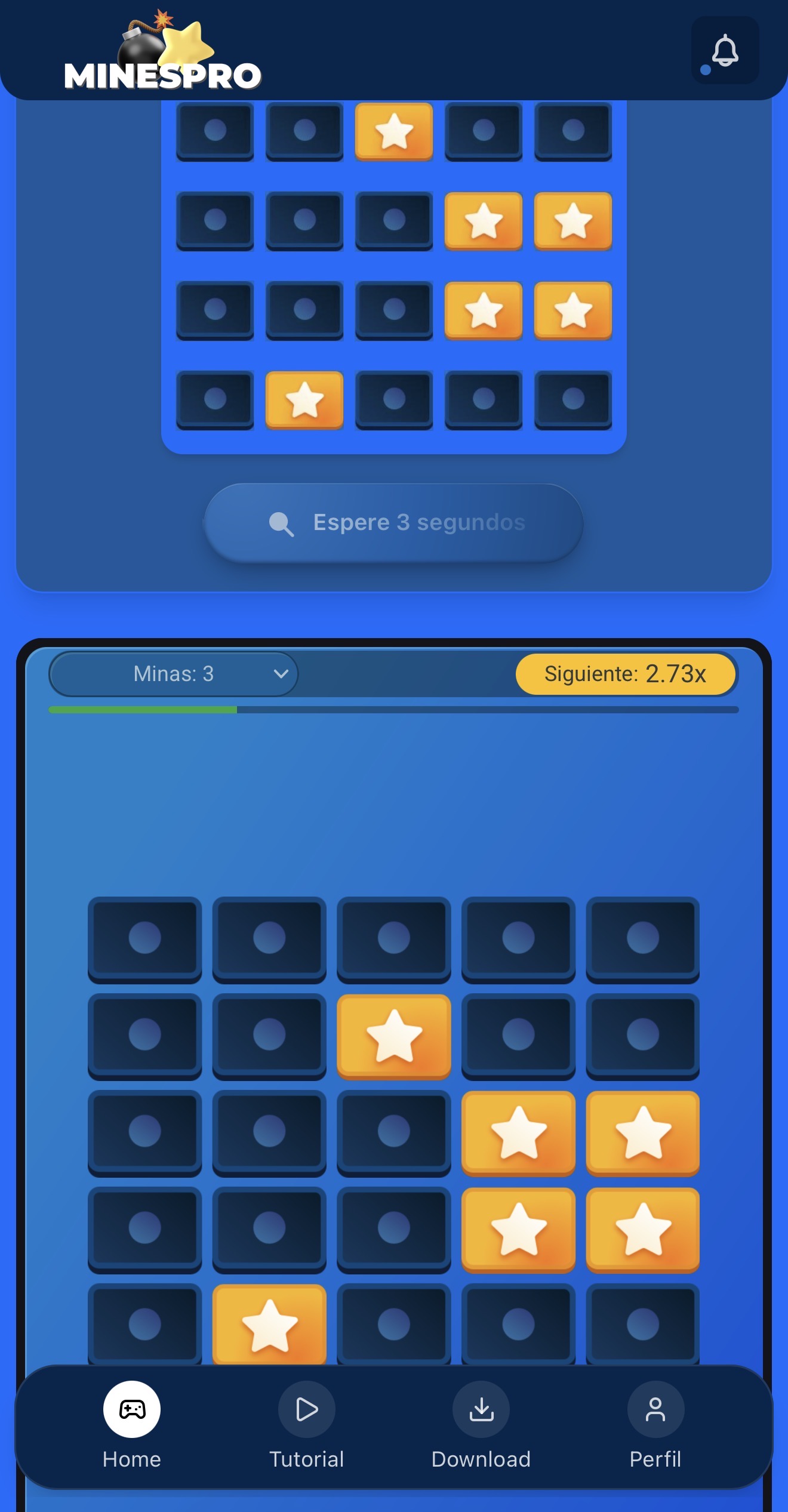 Passo 3 - Identifica as minas